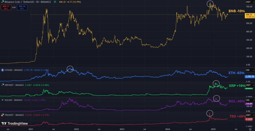 BNB Chain Emerges as Resilient Contender in Challenging Altcoin Market