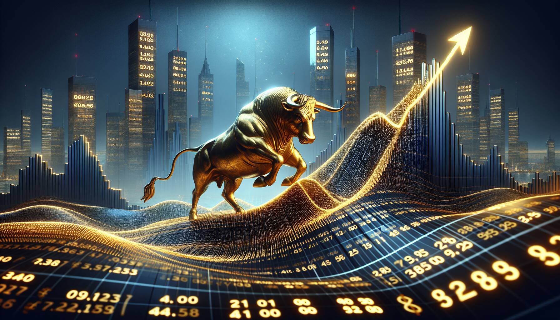 Bullish trends in cryptocurrency amidst tariff fluctuations