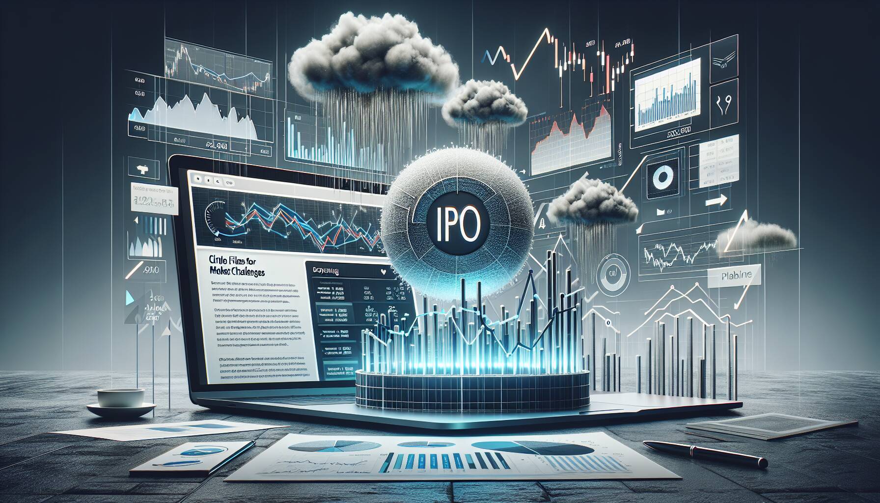 Circle files for IPO amid market challenges