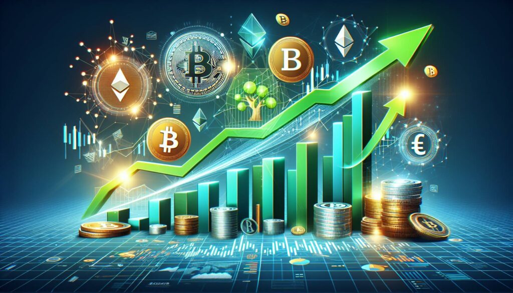 CoinDesk 20 index shows positive momentum in cryptocurrency market