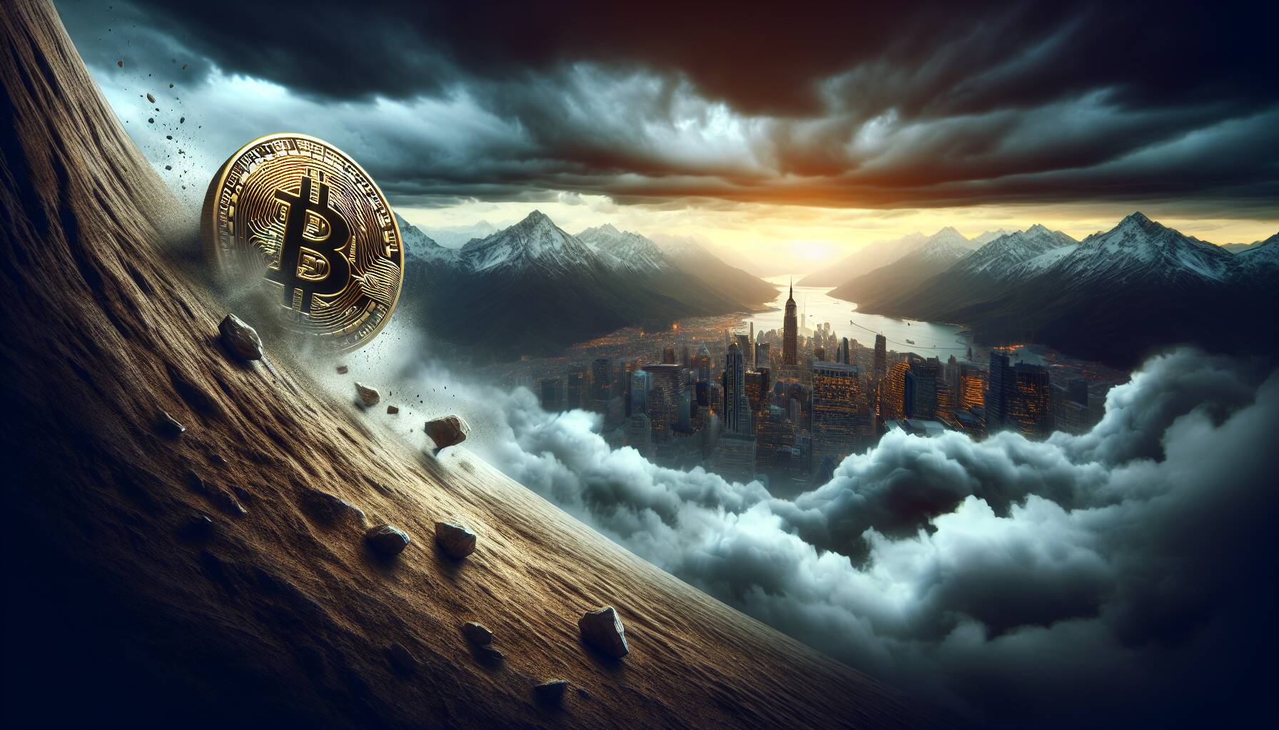 Crypto market faces steep decline amid economic uncertainty