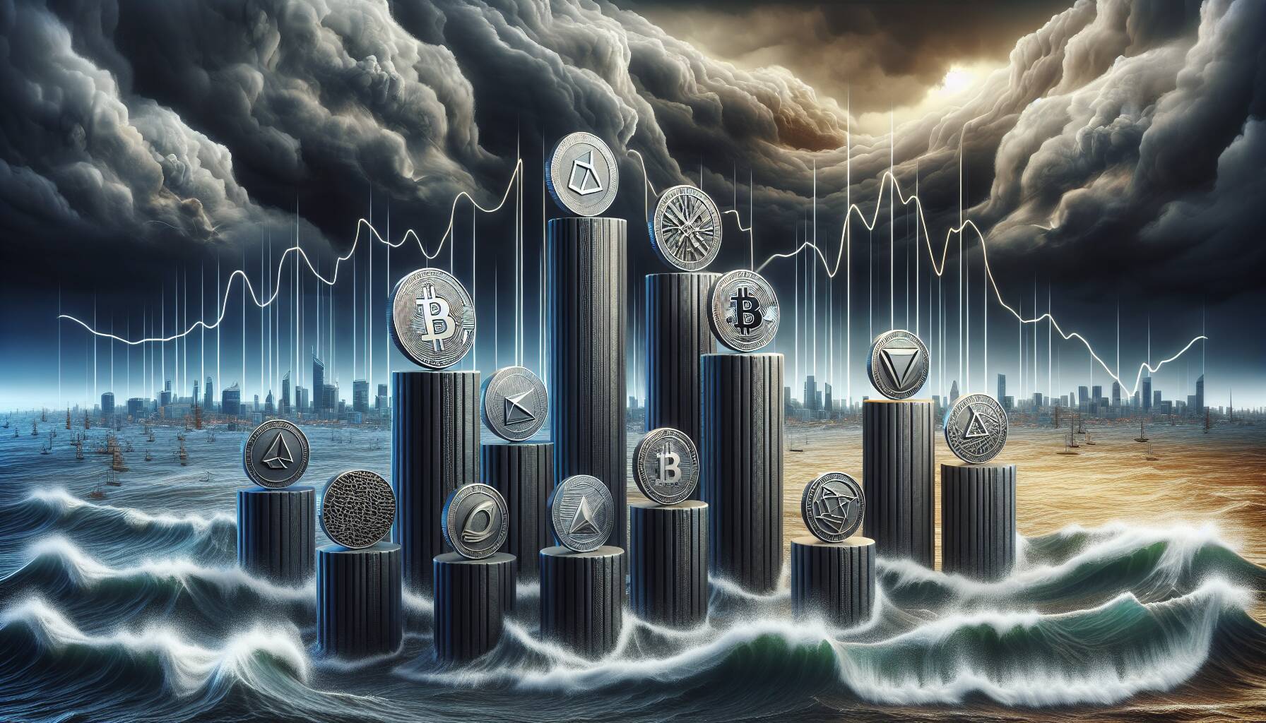 Crypto market faces turbulence as major tokens decline