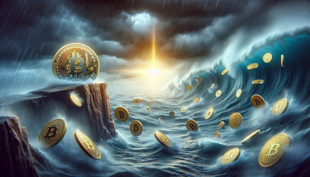 Crypto market volatility and bitcoin's resilience