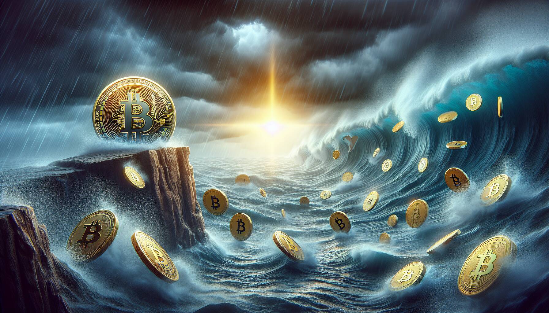 Crypto market volatility and bitcoin's resilience