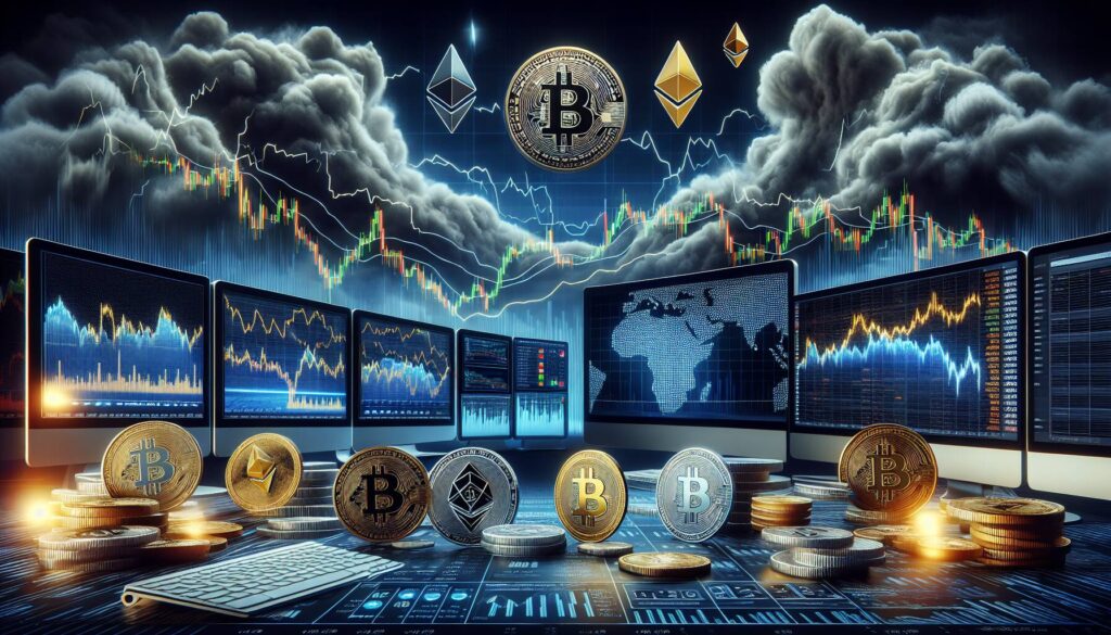 Cryptocurrency market faces mixed signals amid recession fears