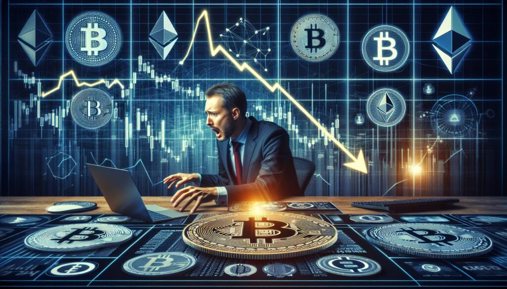 Cryptocurrency market faces significant decline