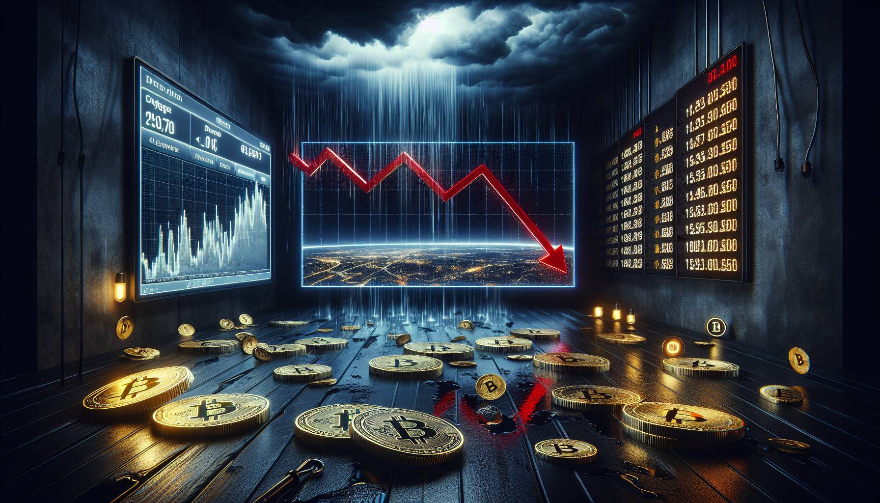 Cryptocurrency market faces significant downturn