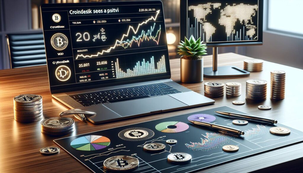 Cryptocurrency market sees positive trend in CoinDesk 20 Index
