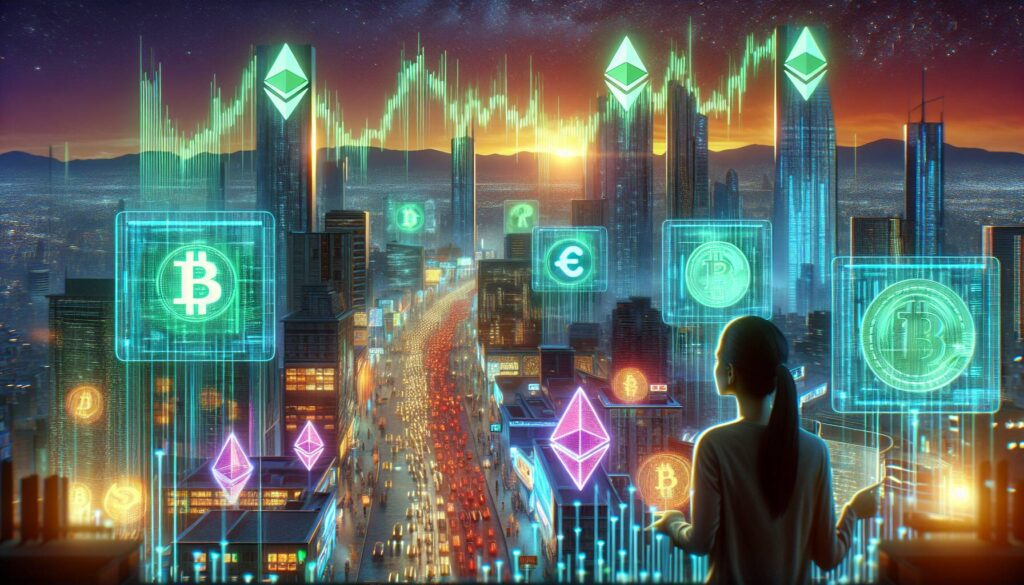 Cryptocurrency market shows positive momentum