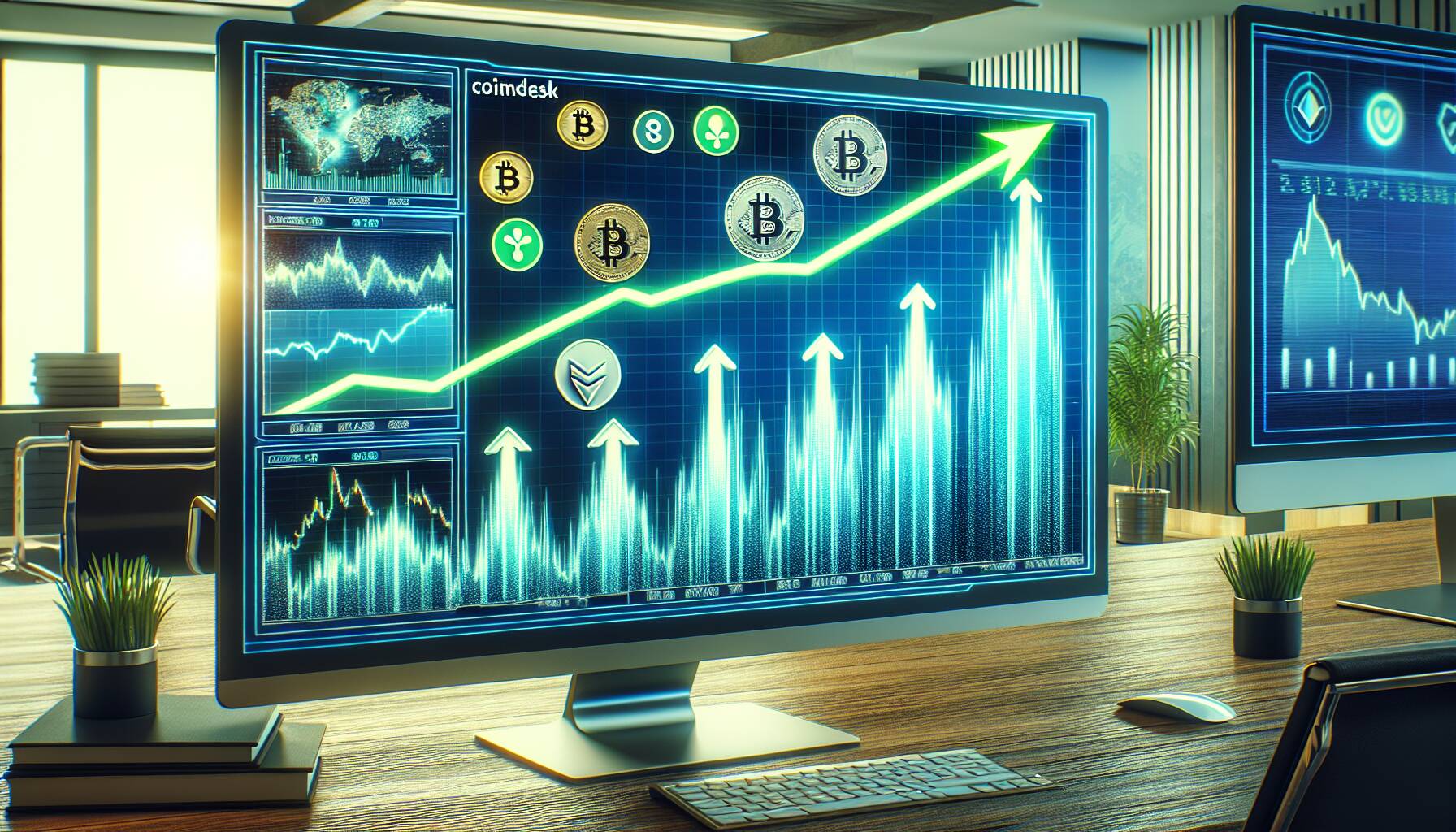 Cryptocurrency market shows strong gains in latest CoinDesk update
