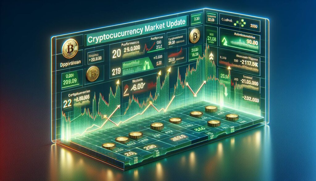 Cryptocurrency market update shows mixed performance in CoinDesk 20 Index
