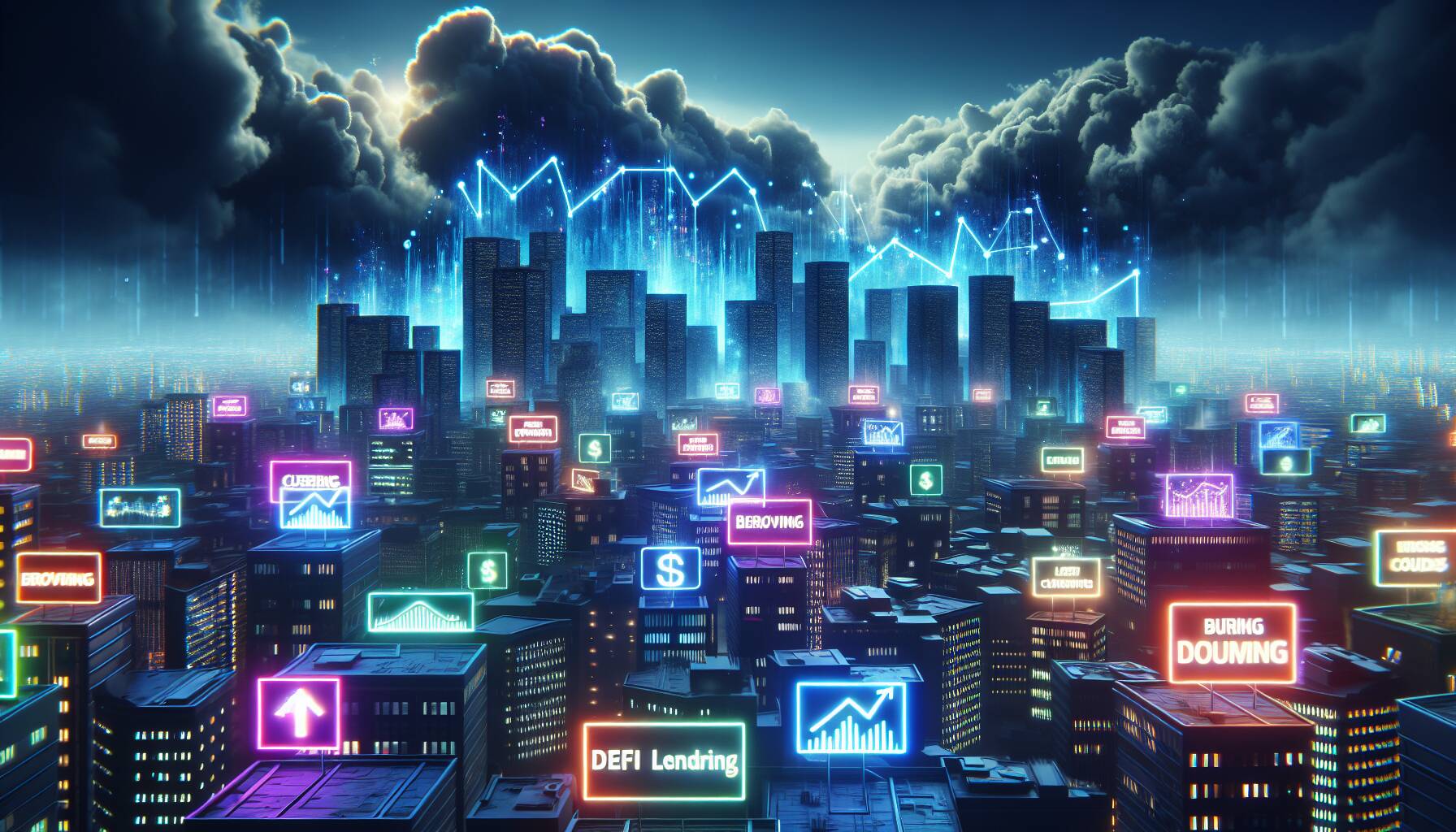 DeFi lending faces major challenges as borrowing demand declines