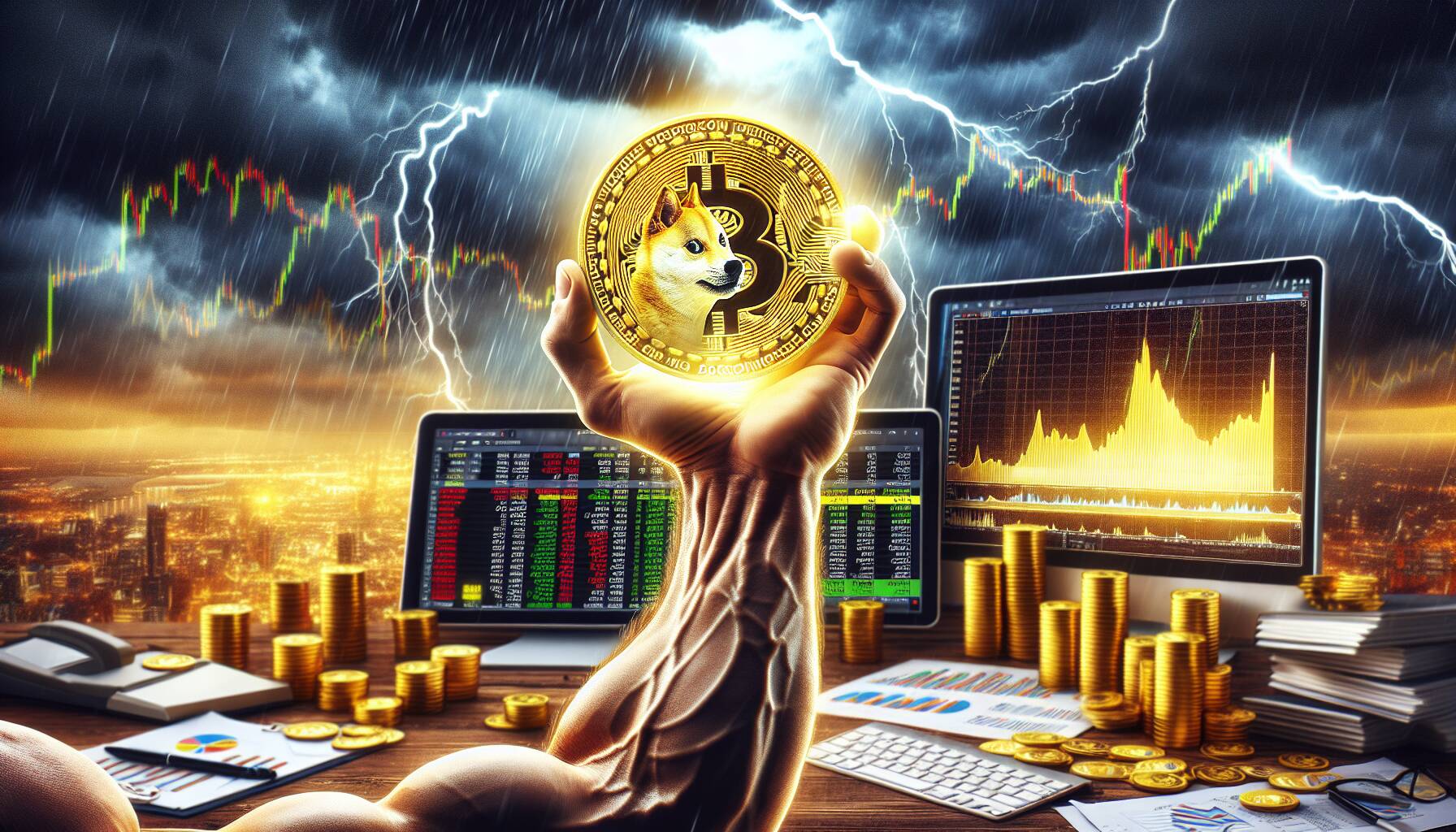 Dogecoin shows resilience amid economic uncertainty