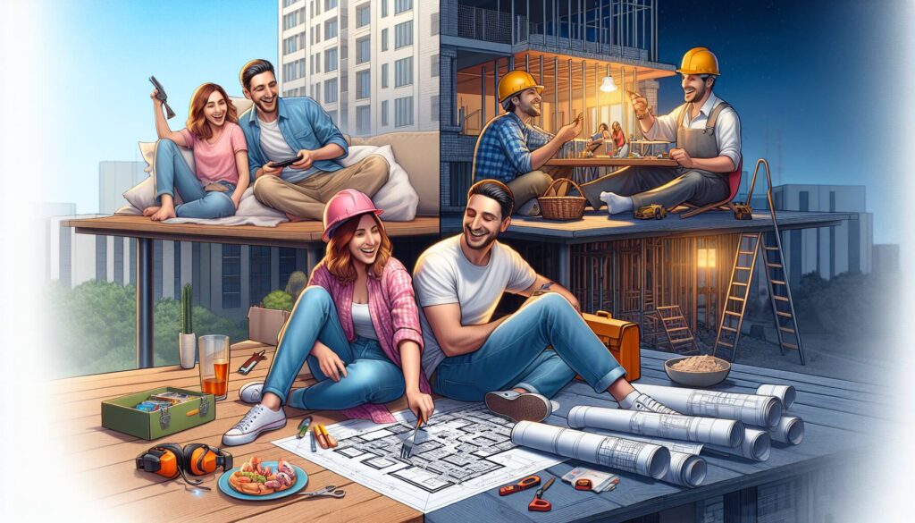 Friends with benefits evolves into friends with builders