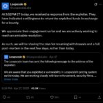 Hacker Negotiates Return of Stolen Funds from Loopscale Exploit