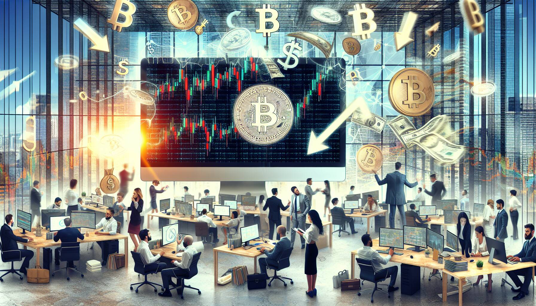 Impact of spoofing on bitcoin trading