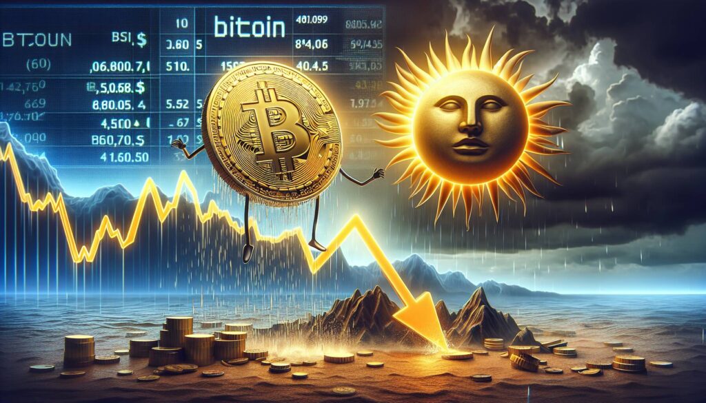 Market pullback hits cryptocurrencies as Bitcoin dips and Solana shows resilience