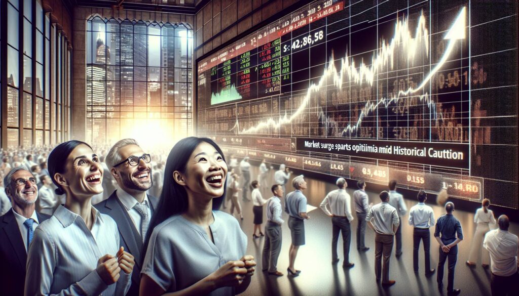 Market surge sparks investor optimism amid historical caution