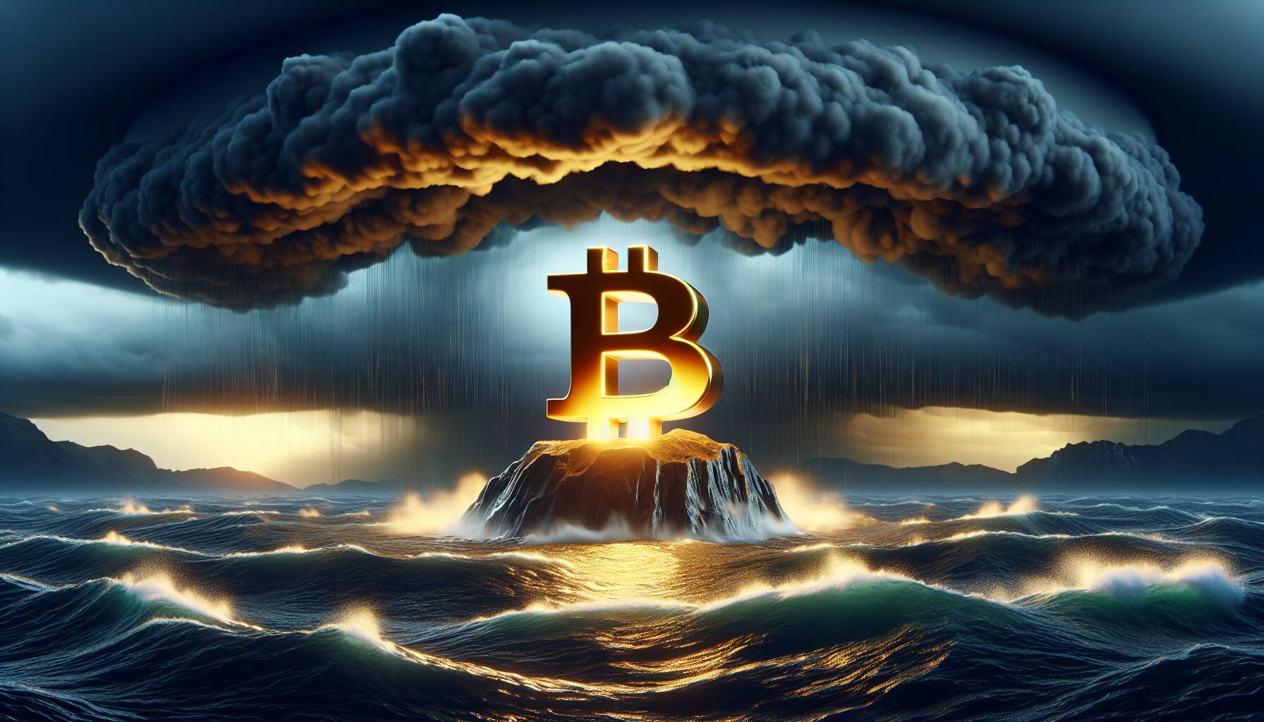 Market turmoil hits cryptocurrencies as Bitcoin stands resilient