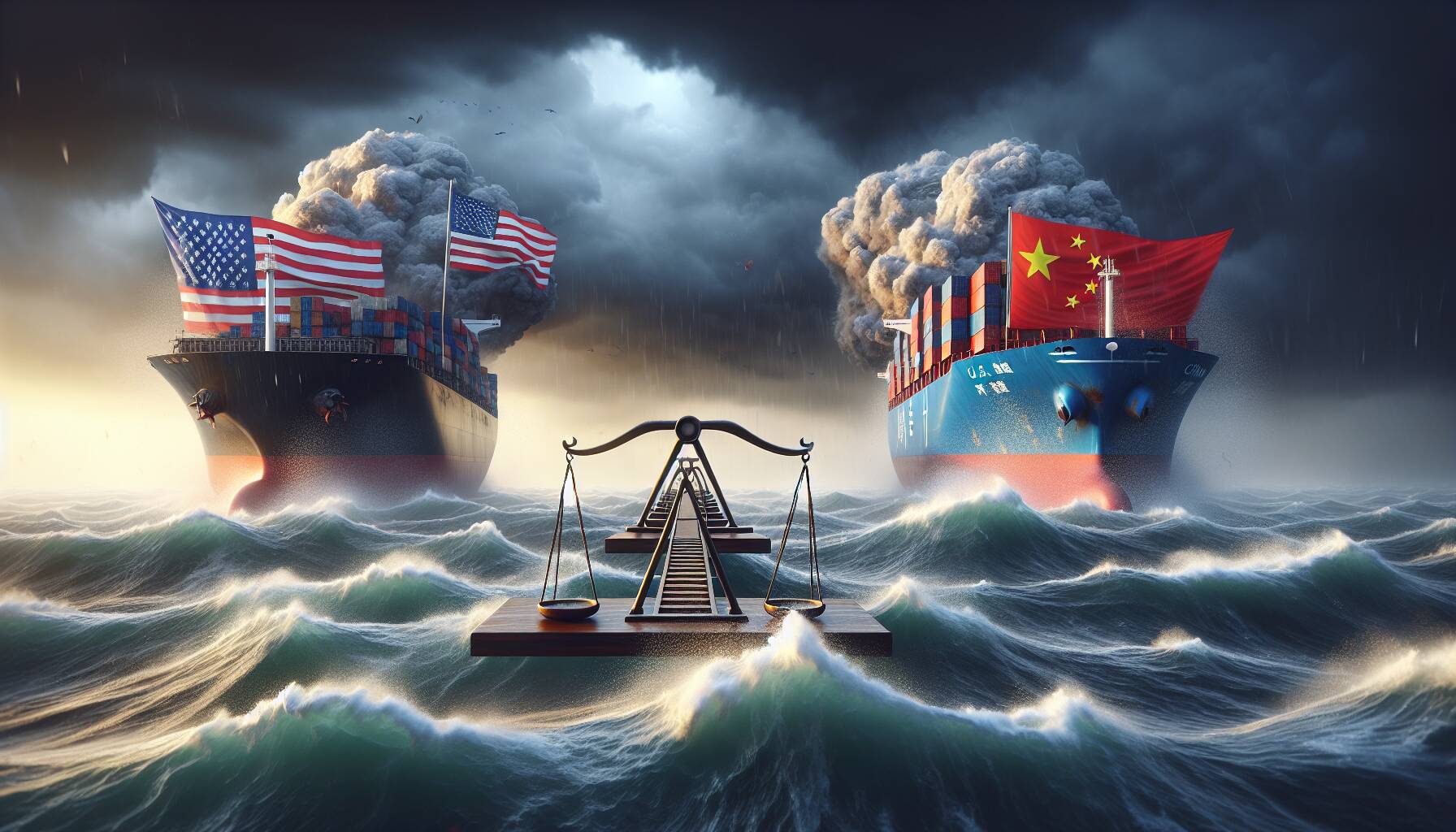 Market upheaval signals shift in investment dynamics amid U.S.-China tensions