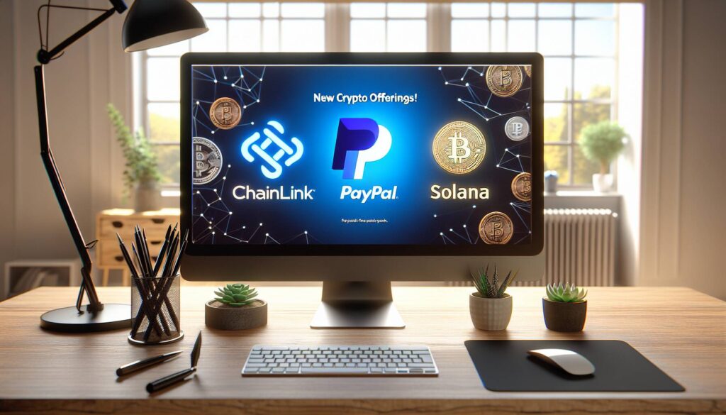 PayPal adds Chainlink and Solana to crypto offerings