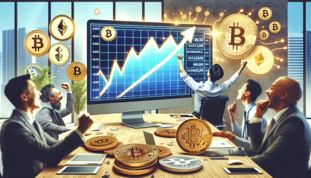 Positive trends in cryptocurrency market performance