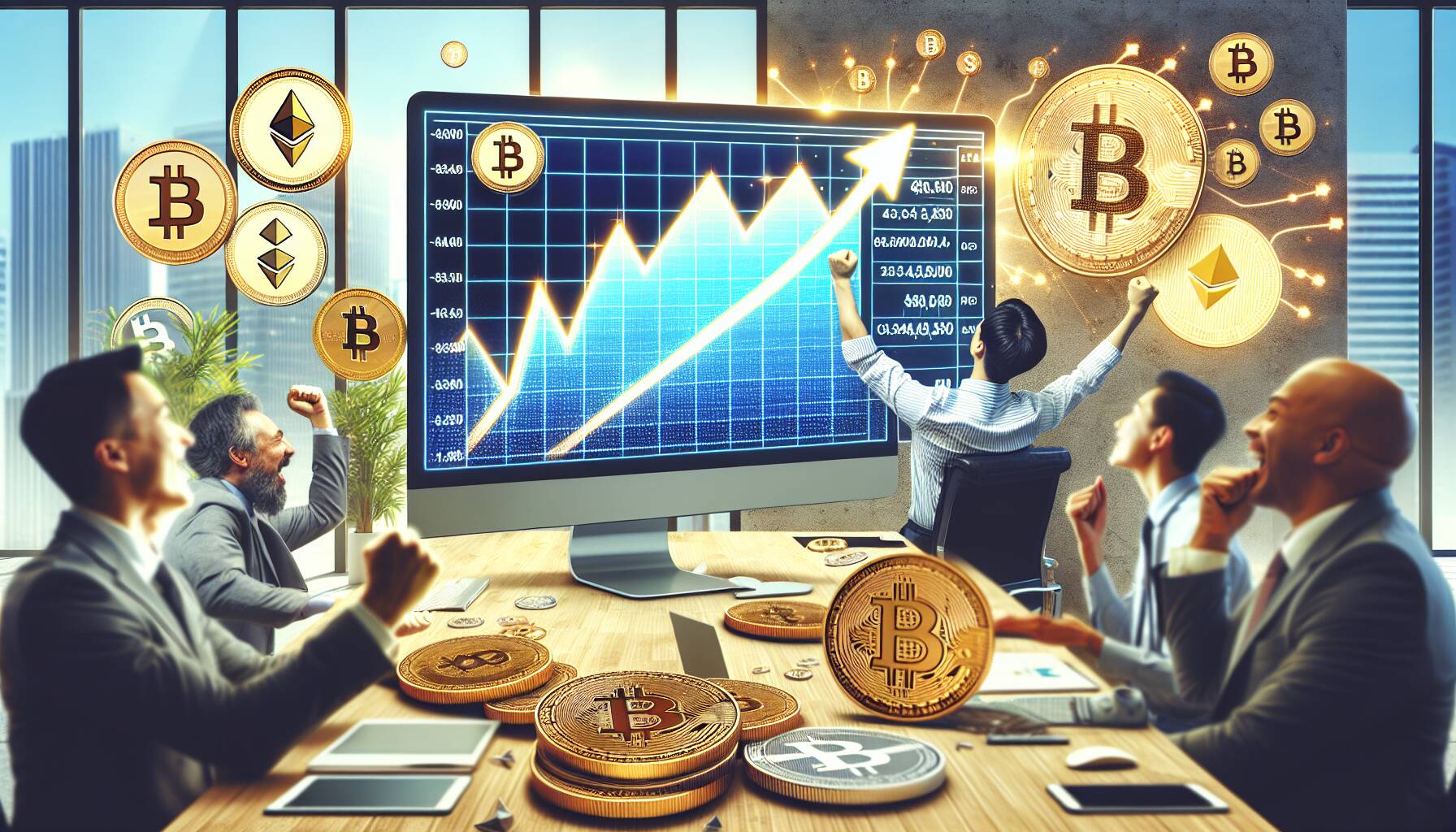 Positive trends in cryptocurrency market performance