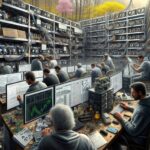 Struggles of U.S. bitcoin miners in March 2023