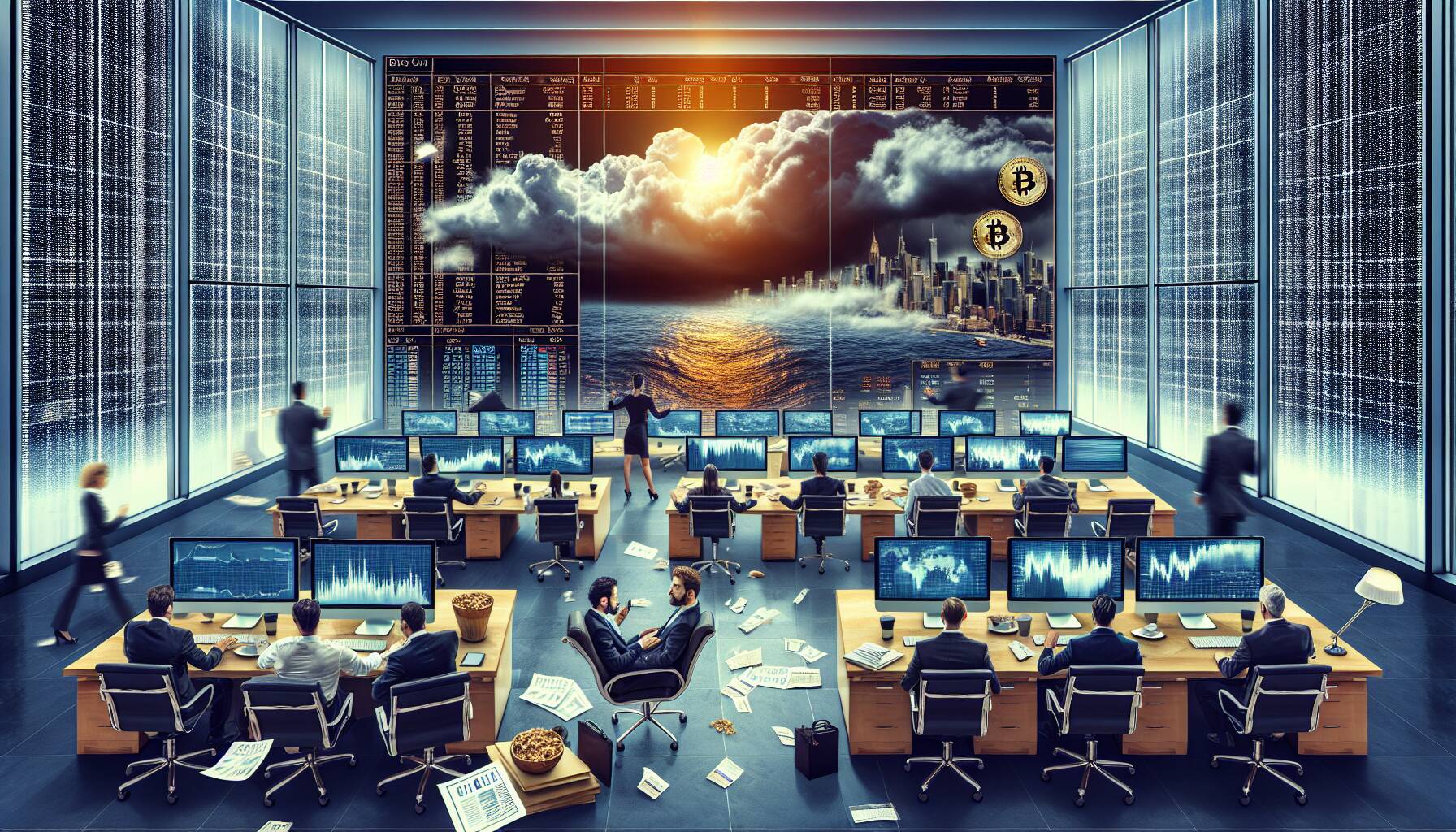 Wall Street on High Alert: Bitcoin and Crypto Pose Existential Threat