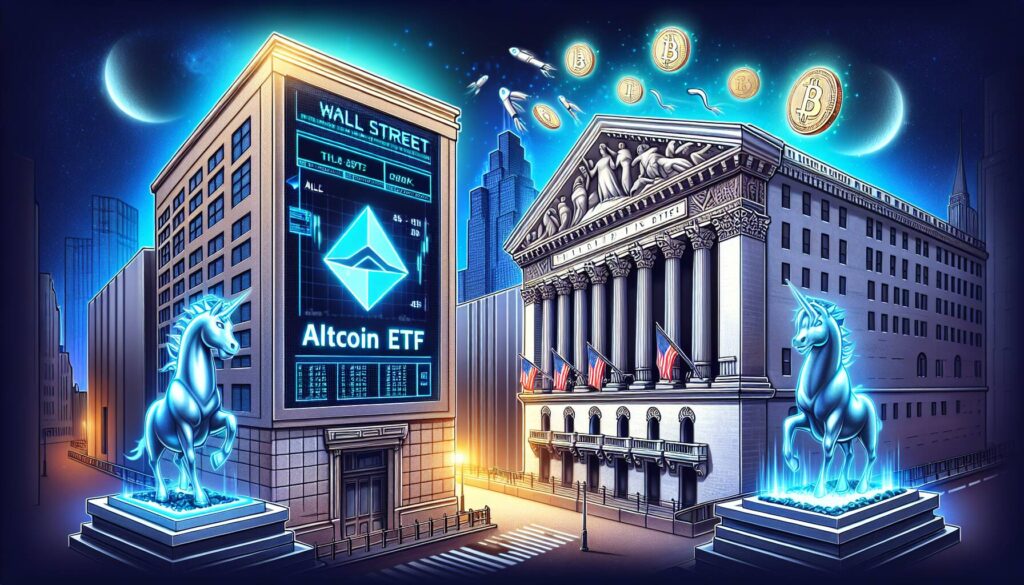 Wall Street's Appetite for Cryptocurrency Put to the Test Once More: Introducing the New Altcoin ETF