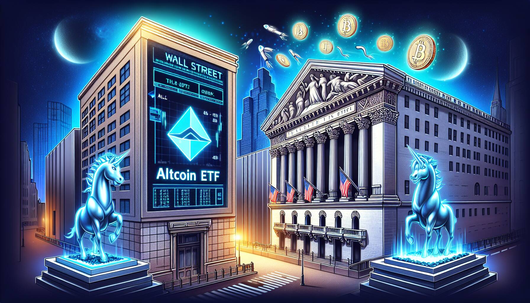 Wall Street's Appetite for Cryptocurrency Put to the Test Once More: Introducing the New Altcoin ETF