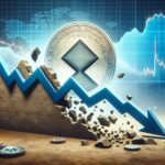 XRP faces bearish trends amid rising wedge breakdown