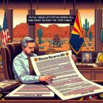 Arizona Governor Rejects Bitcoin Reserve Bill, Deeming Crypto Too Risky for State Funds