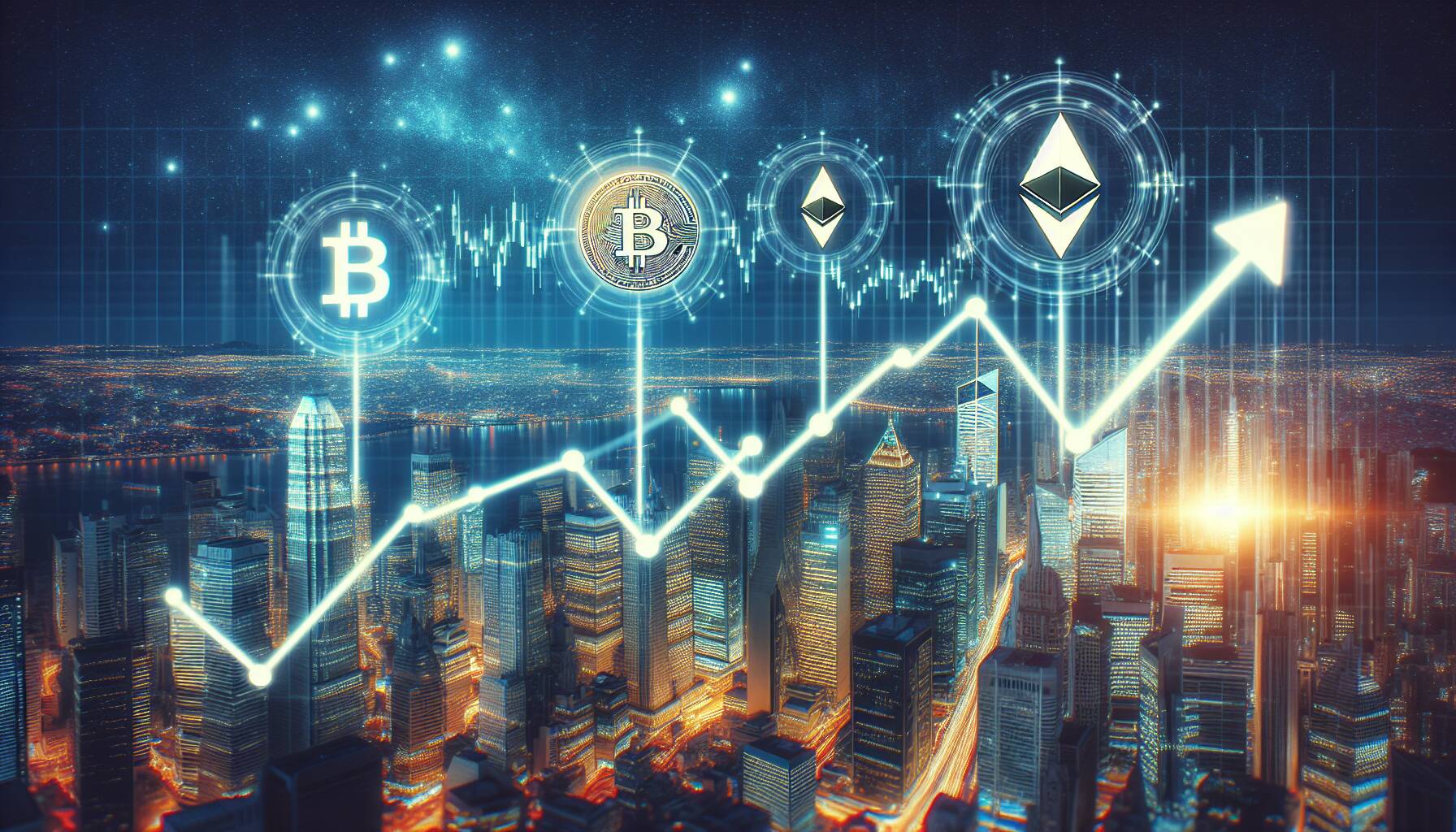 Bitcoin and Ether Surge: Cryptocurrency Market Hits New Highs