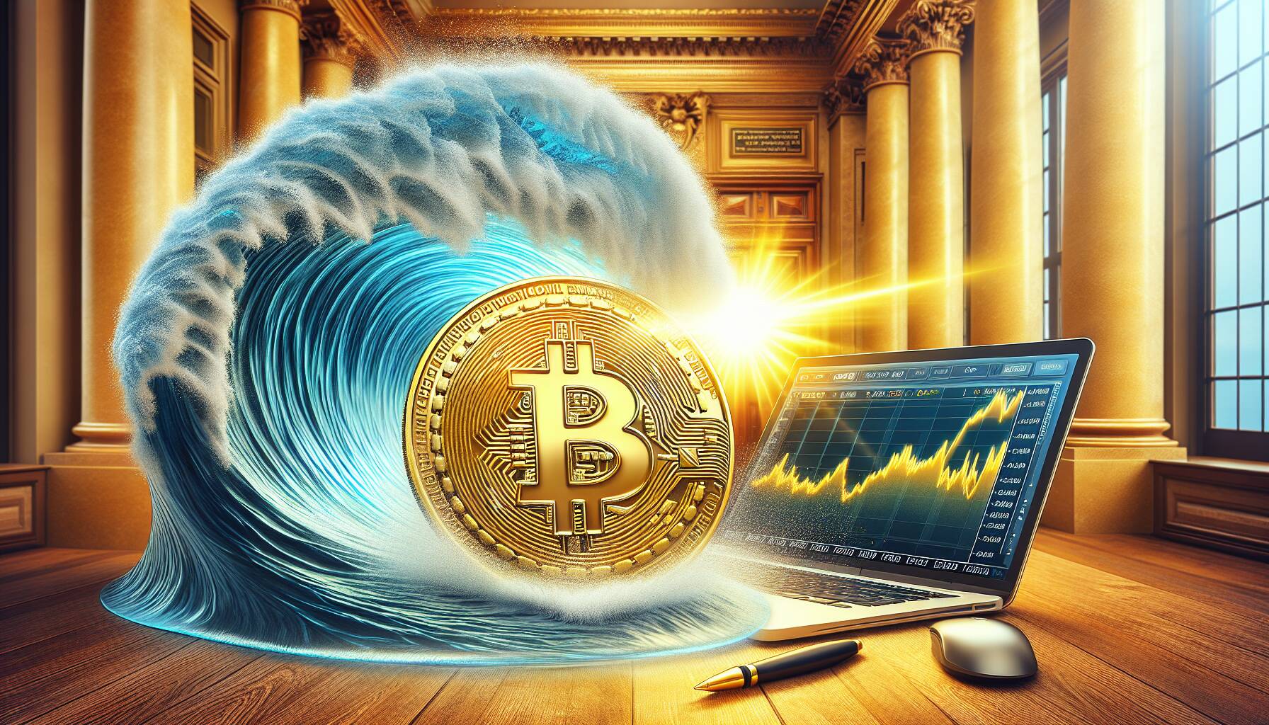 Bitcoin poised for record highs amid institutional surge