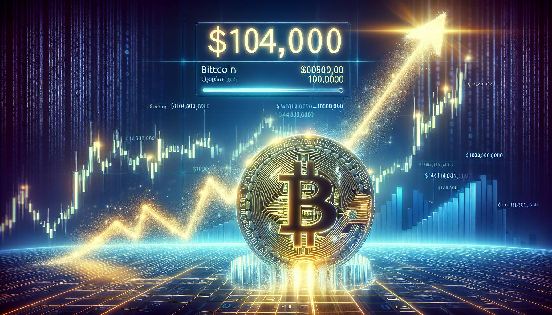 Bitcoin rallies past $104,000 amid optimism and market changes
