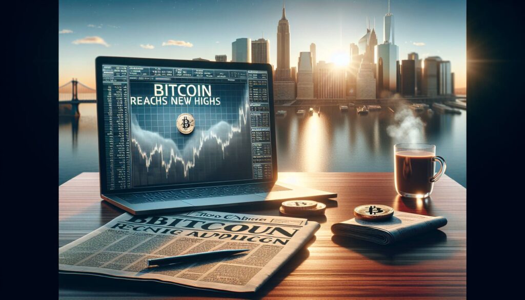 Bitcoin reaches new heights as market sentiment shifts