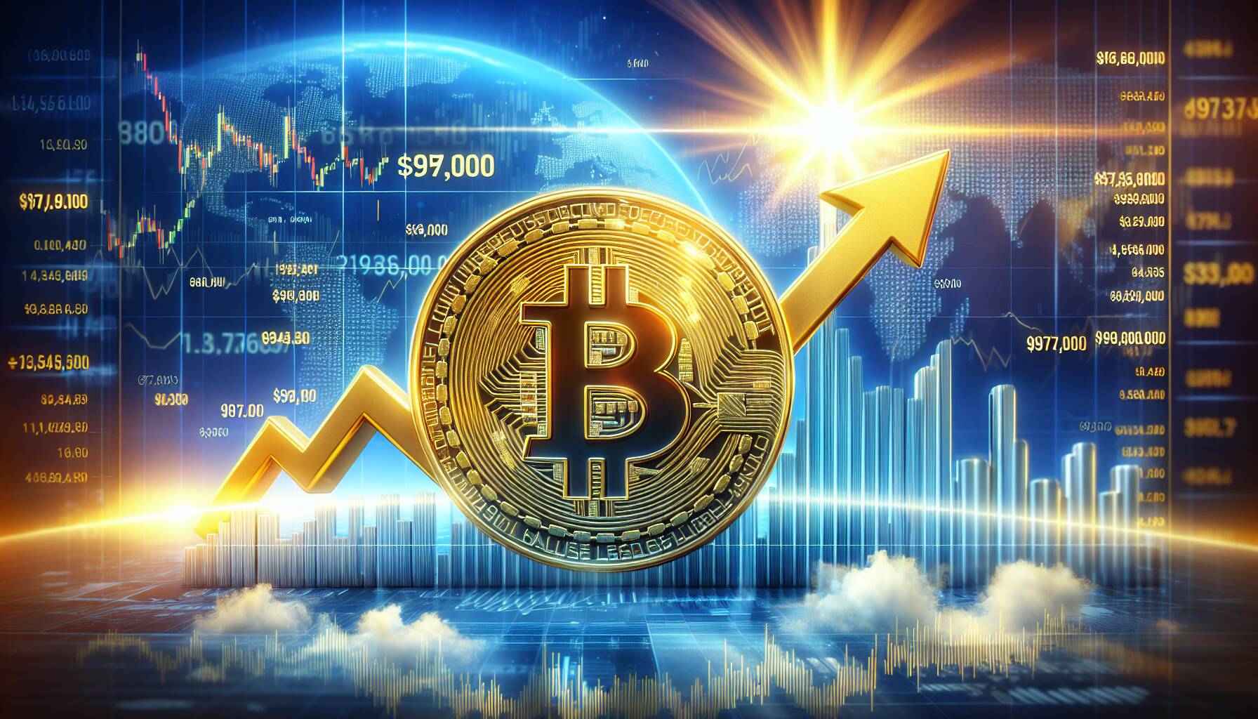 Bitcoin rises above $97,000 amid trade optimism