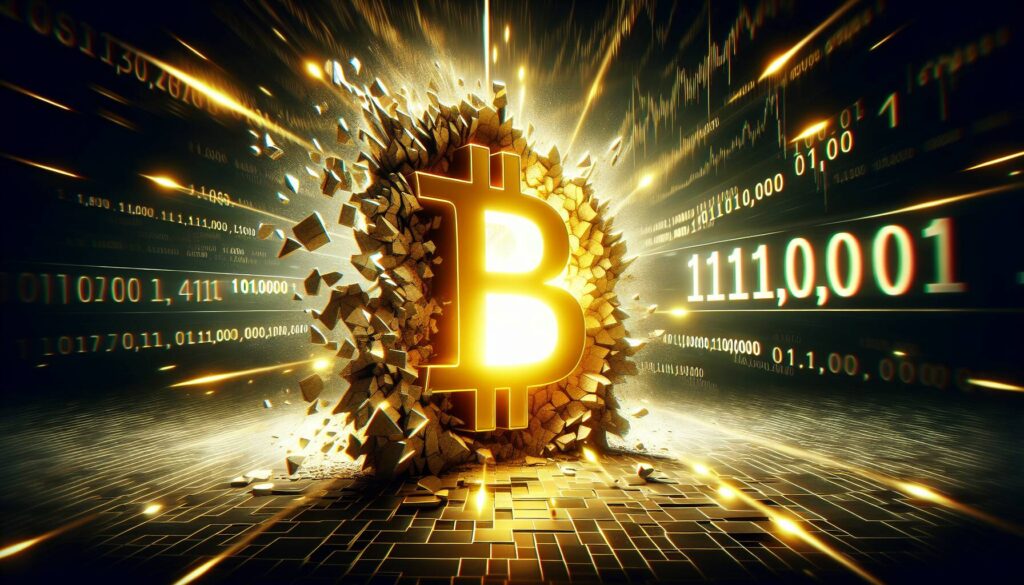 Bitcoin Smashes Through $111,000 Barrier in Unstoppable Rally
