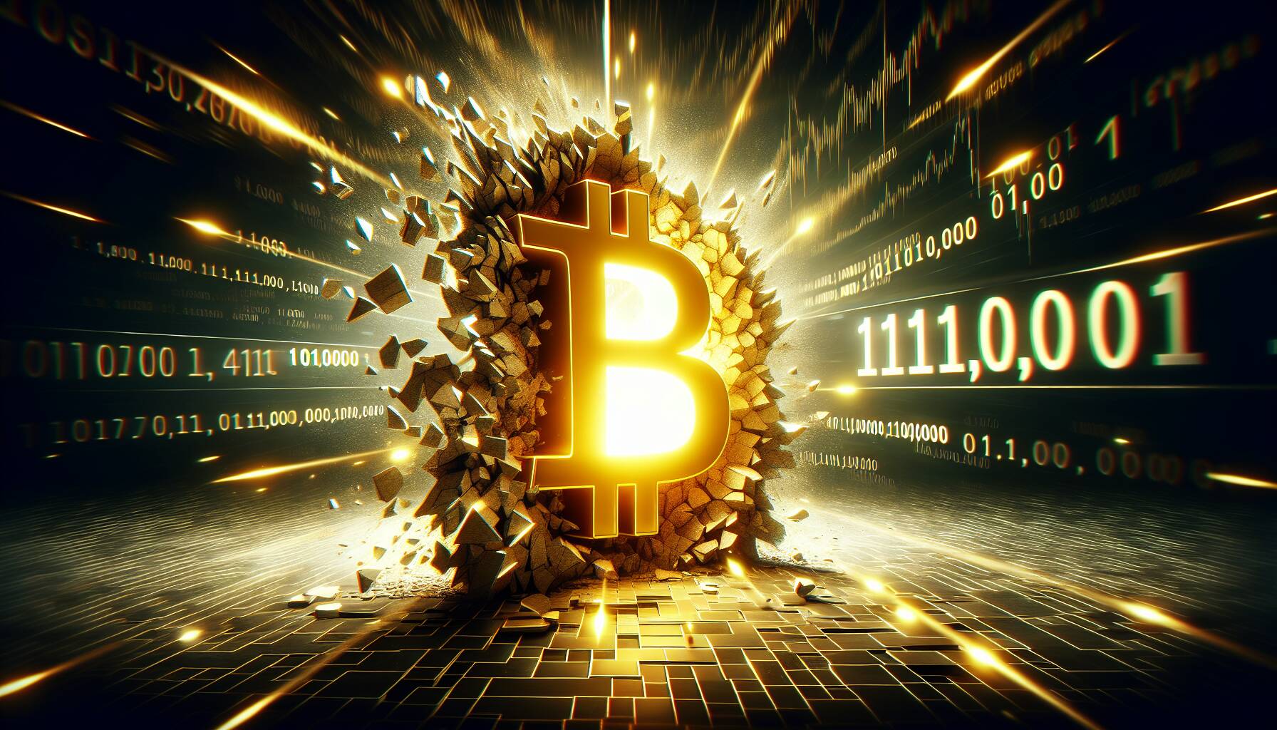 Bitcoin Smashes Through $111,000 Barrier in Unstoppable Rally