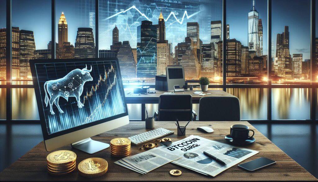 Bitcoin surge signals bullish trends in cryptocurrencies