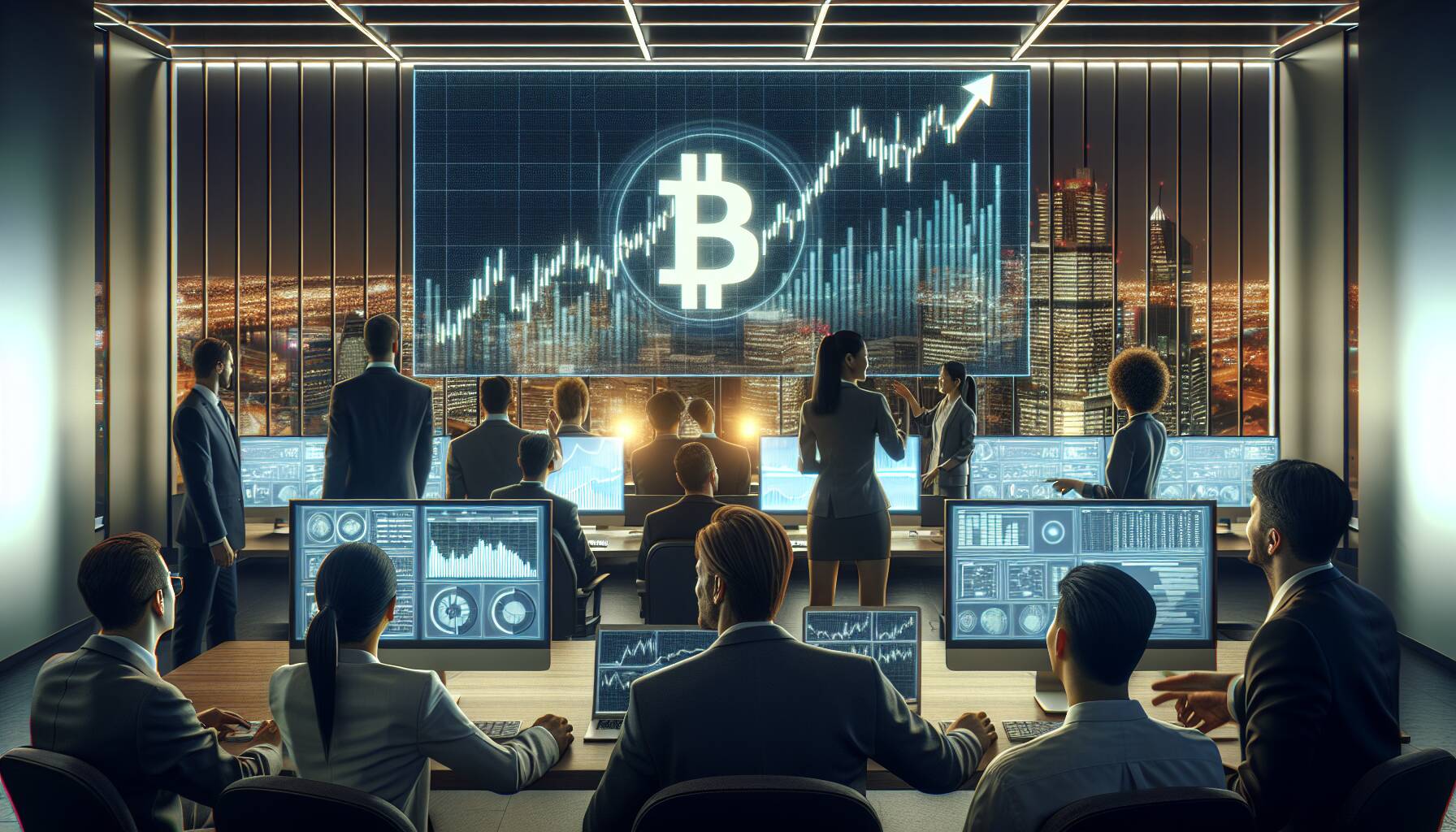 Bitcoin's record close amid market volatility