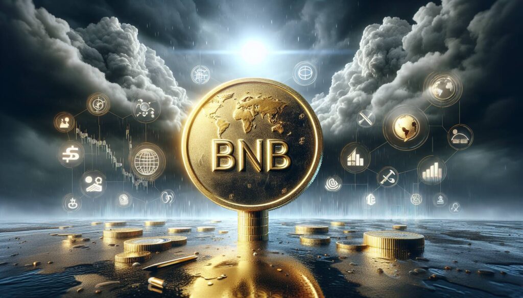BNB shines amid global trade tensions