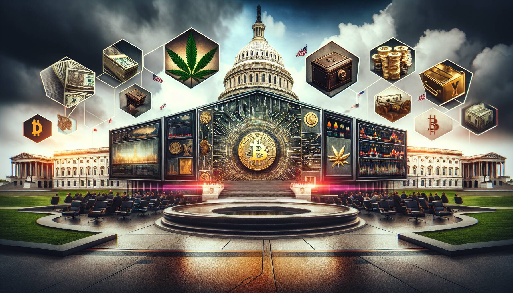Breaking News: Senate Considers Adding Marijuana Banking Amendment to Cryptocurrency Bill Despite Opposition