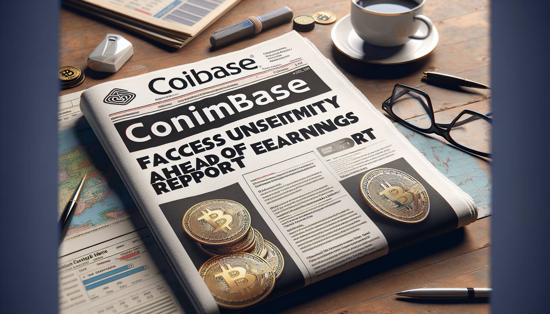 Coinbase faces uncertainty ahead of earnings report