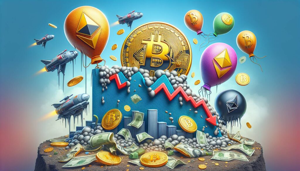 Crypto market faces significant downturn with $500 million in liquidations