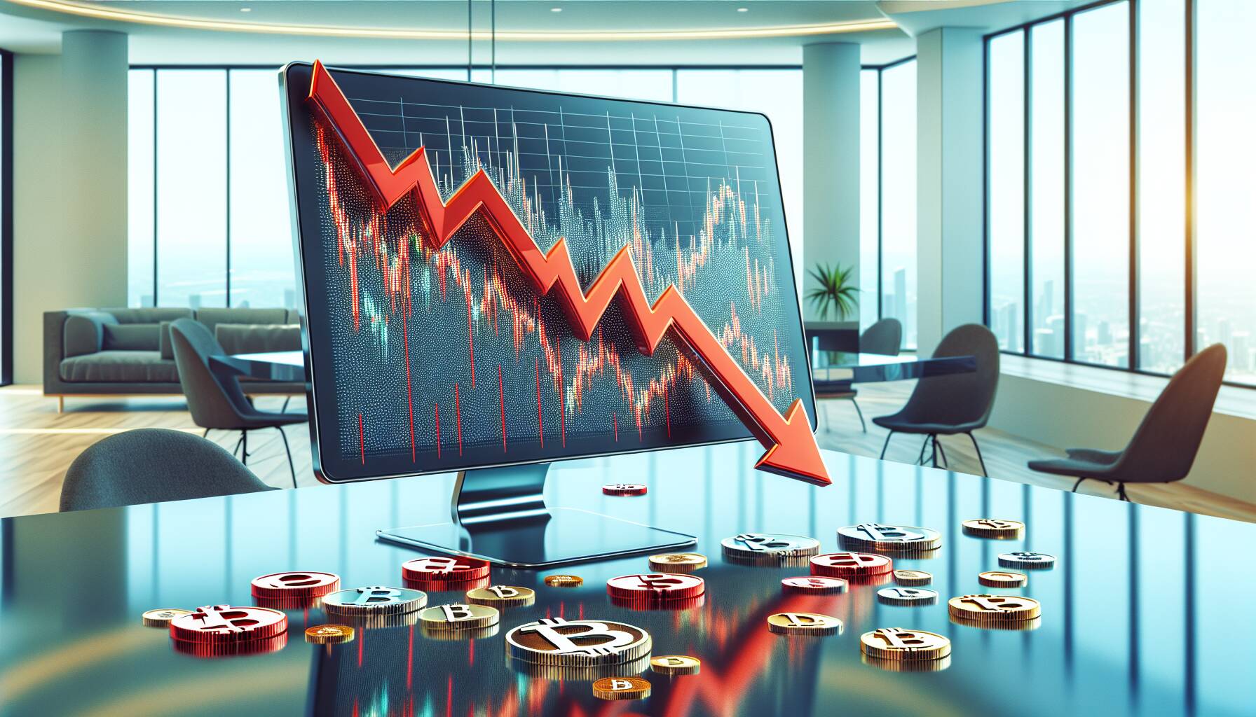Cryptocurrency market faces downturn as CoinDesk 20 Index declines