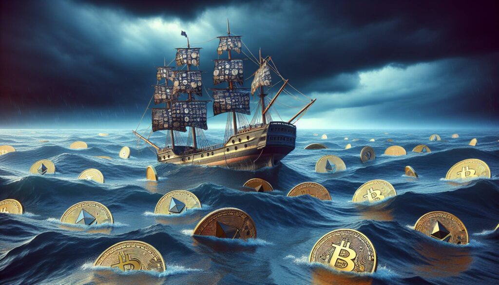 Cryptocurrency market faces significant downturn amid volatility