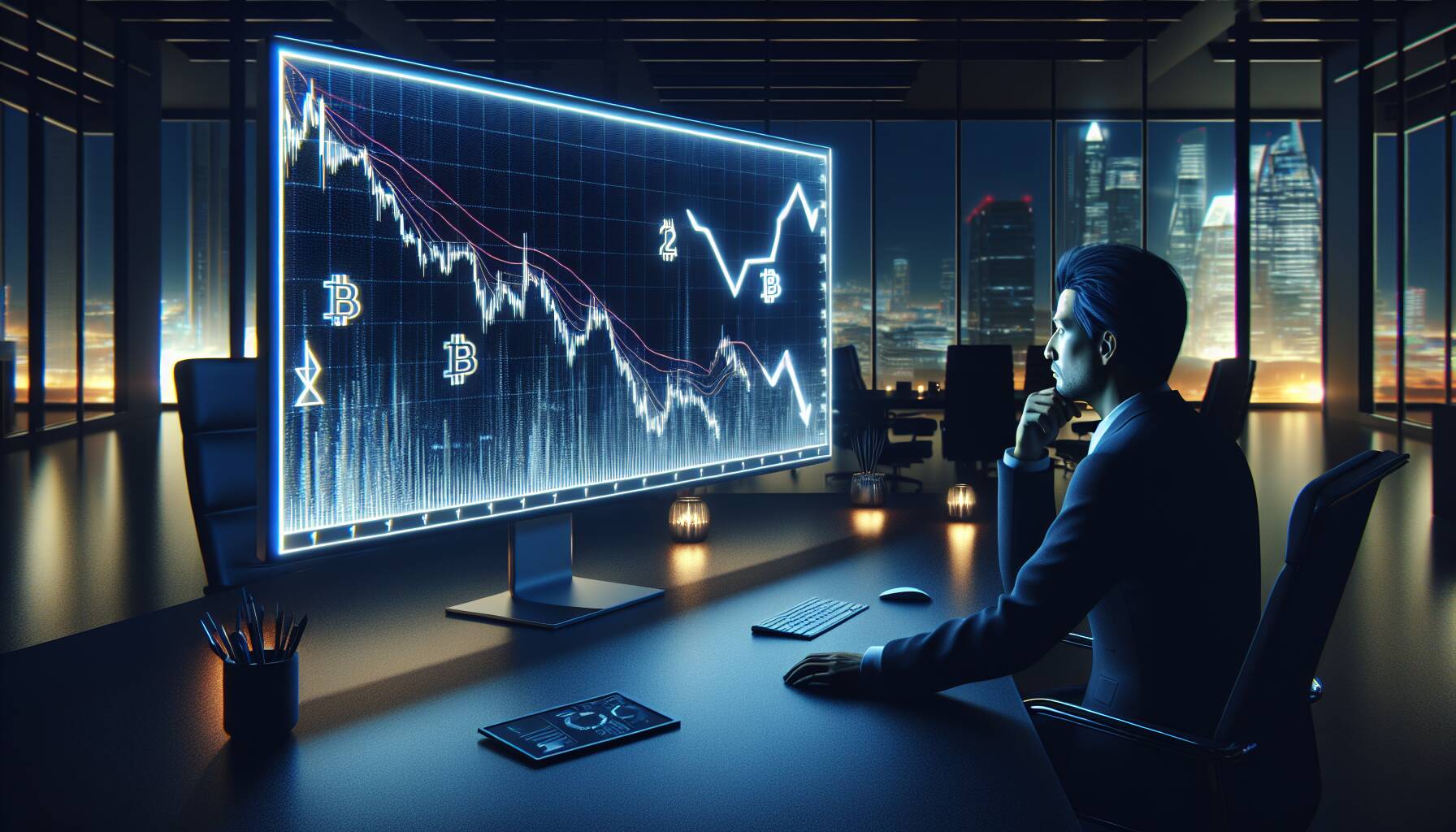 Cryptocurrency market falls as CoinDesk 20 index declines