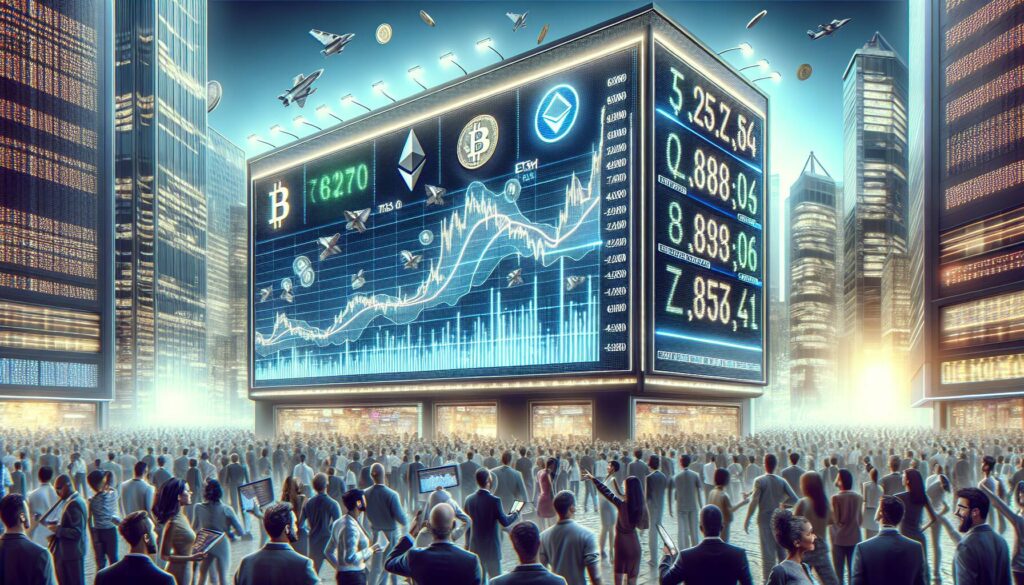 Cryptocurrency market shifts as ether and meme tokens surge